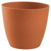 Ella Blumentopf matt, terracotta, Ø = 15 cm