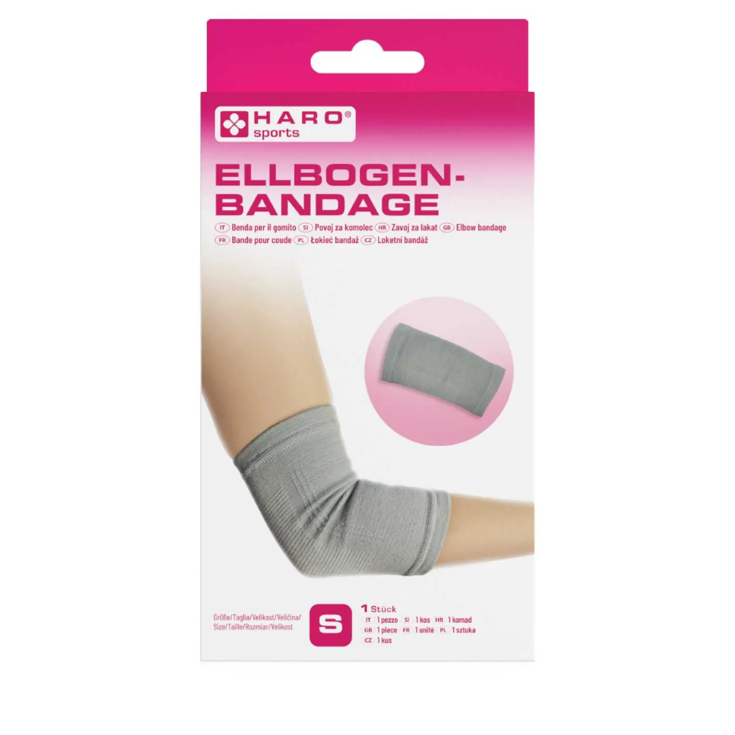 Ellenbogenbandage Größe S, 1 Stück