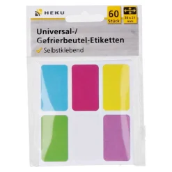 Etiketten für Gefrierbeutel, 60 Stück