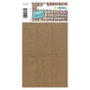Etiketten Silphie braun, 25 x 40, 32 Stück