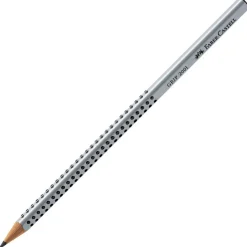 Faber Castell Bleistift Grip 2001 H, silber