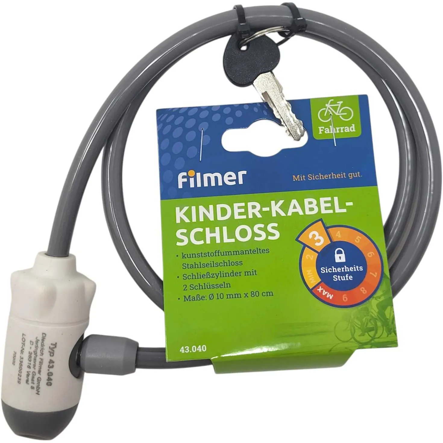 Fahrradschloss Kinder
