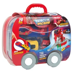 Fahrzeug Set Turbo Racers im Koffer