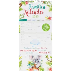 Familienplaner 2024 Tiere und Blumen