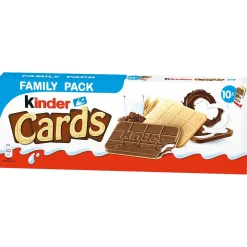 Ferrero Kinder Cards, 10x 2 Cards, 256 g