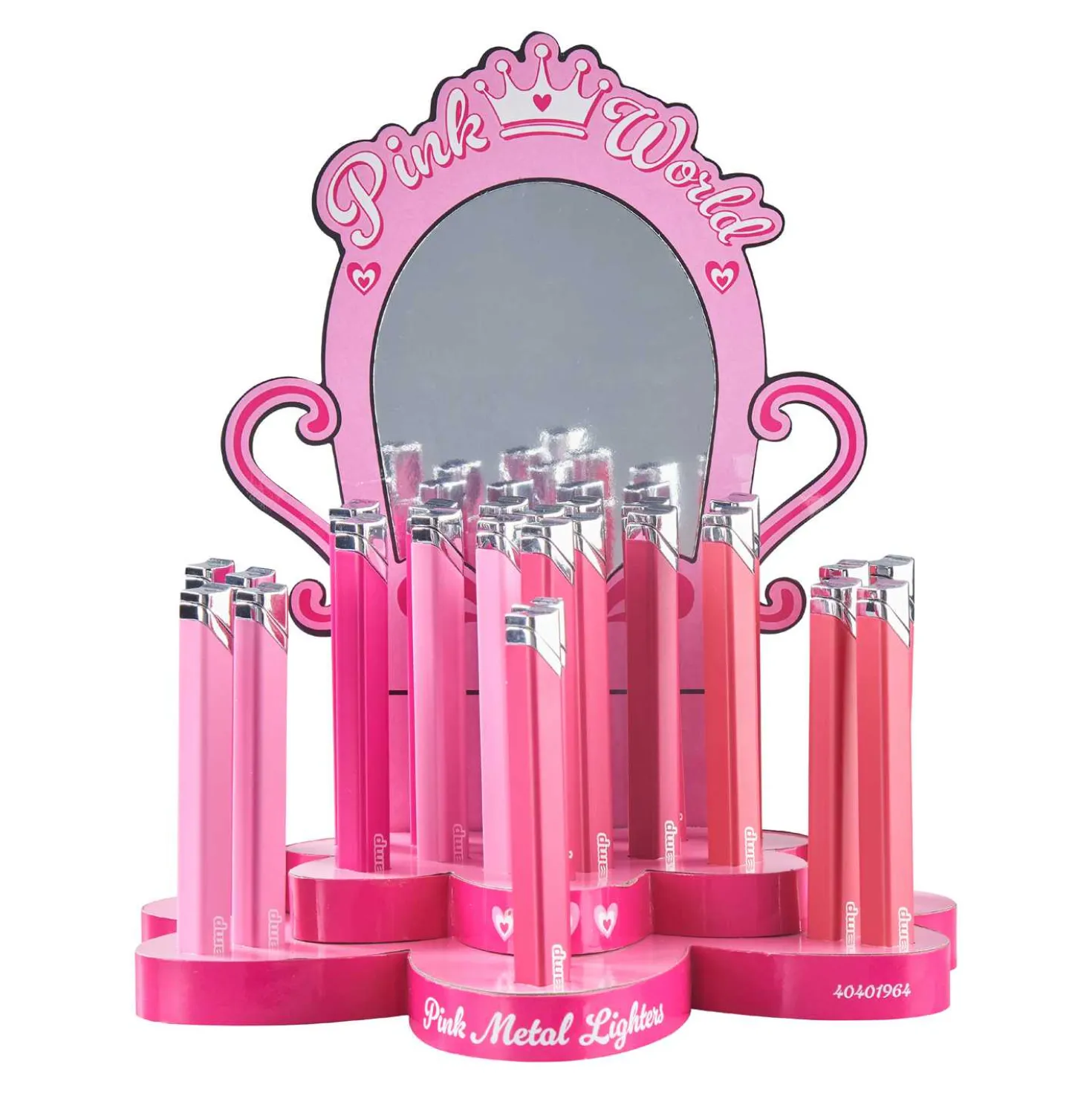 Feuerzeug slim, pink