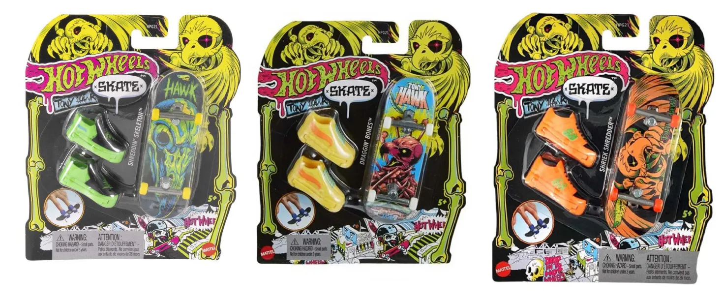 Finger-Skateboard Hot Wheels