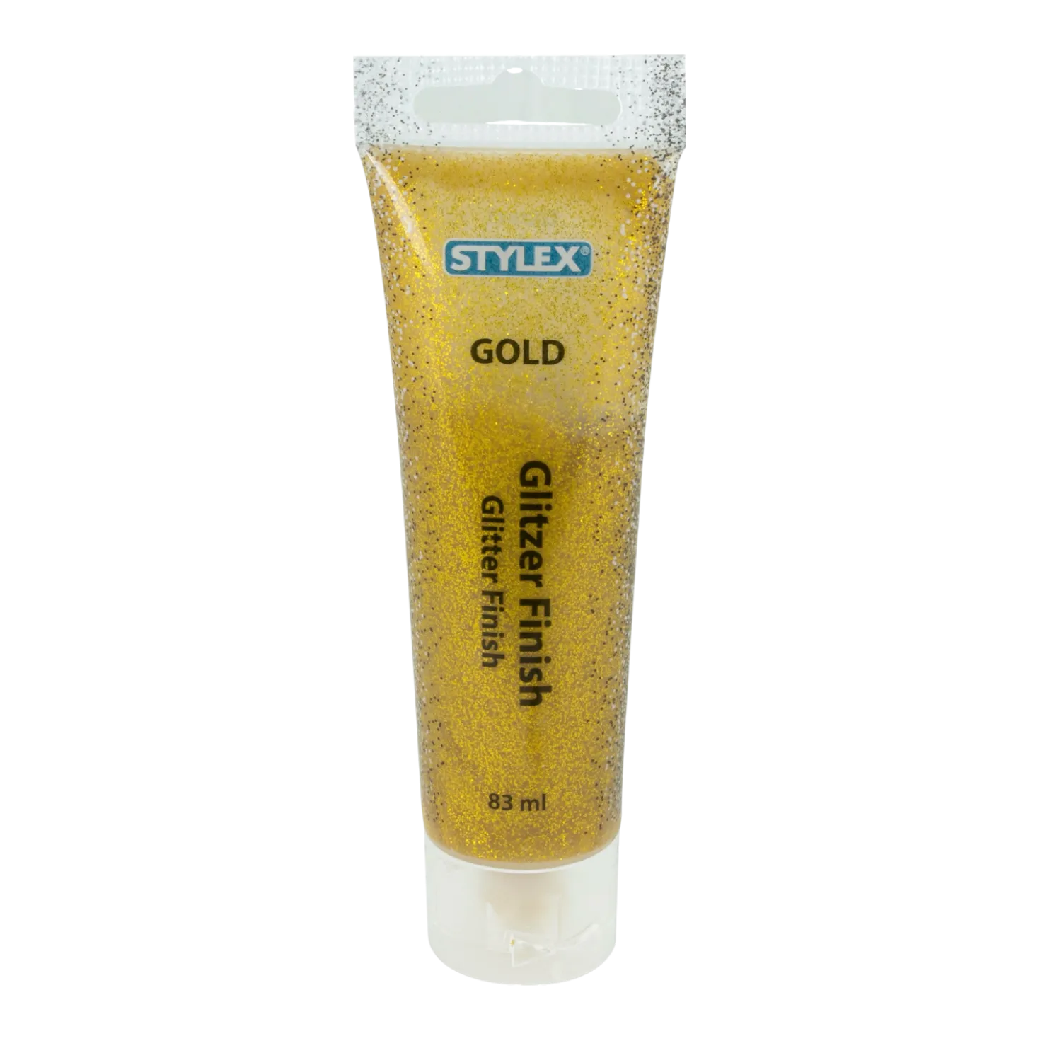 Finish Acrylfarbe Glitter, gold