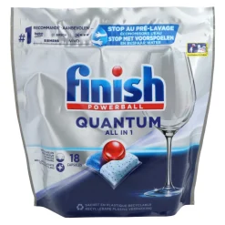 Finish Geschirrspültabs Quantum, 18 Stück