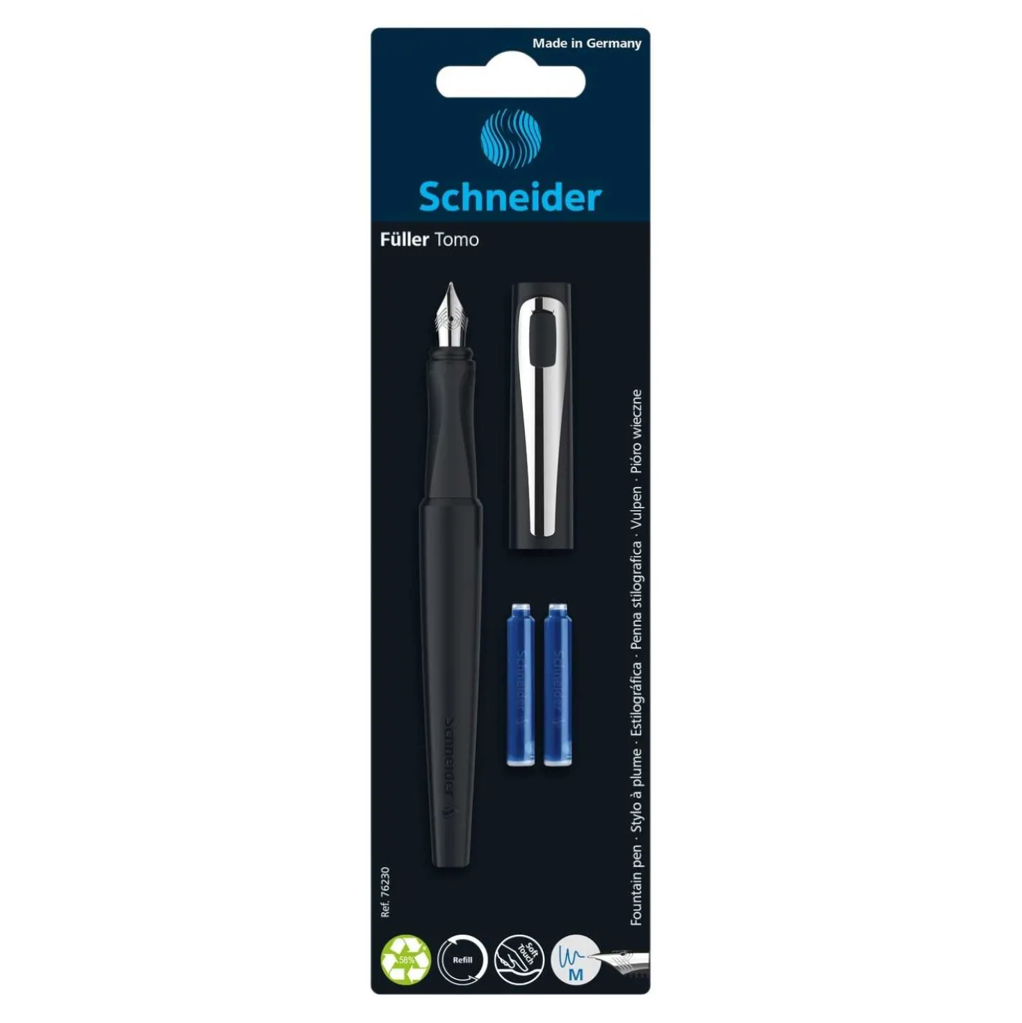 Füllhalter Tomo inkl. 2 Patronen