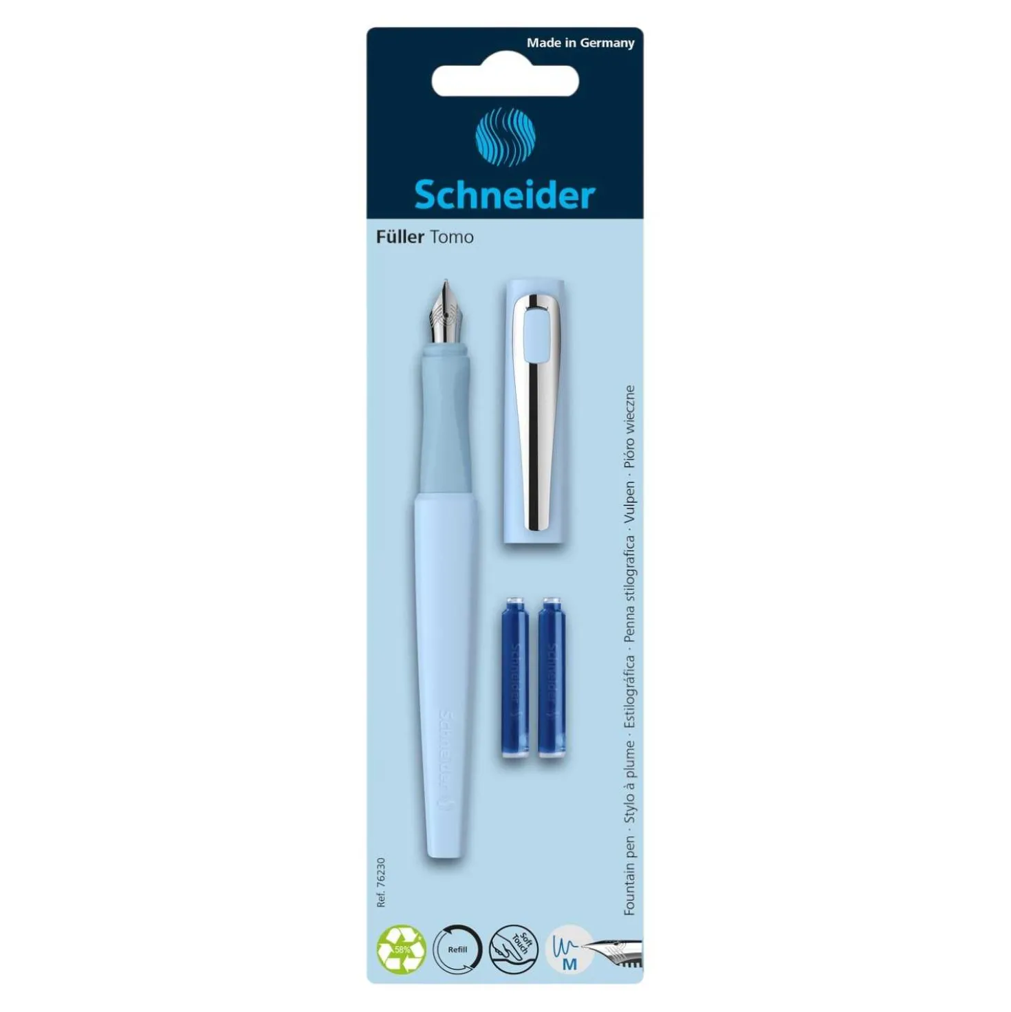 Füllhalter Tomo inkl. 2 Patronen
