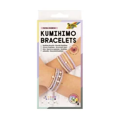 Folia Flechtschnüre Kumihimo, 16-teilig