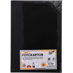 Folia Fotokarton DIN A4, schwarz