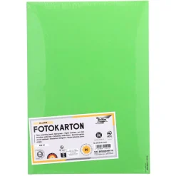 Folia Fotokarton hellgrün DIN A4