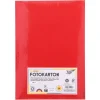 Folia Fotokarton hochrot DIN A4