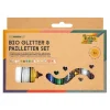 Folia Glitter Set Rainbow Pailetten