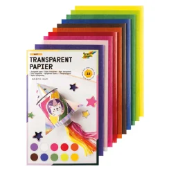 Folia ® Transparentpapier, 42g/m², 21 x 30 cm, 10 Blatt