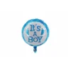 Folienballon It's a boy rund, 45 cm