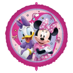 Folienballon Minnie rund, 46 cm