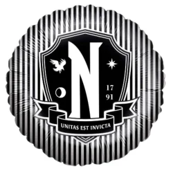 Folienballon Wednesday Logo, 45 cm