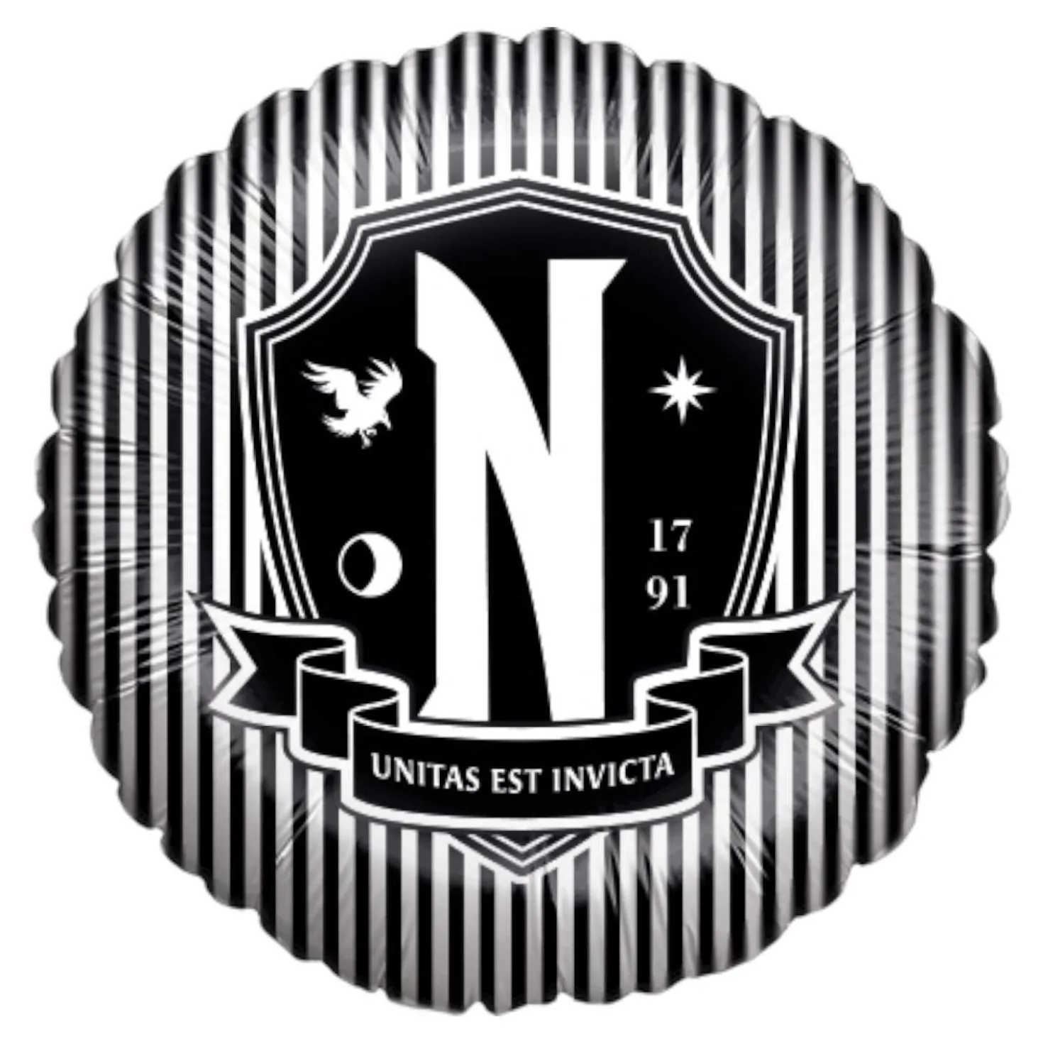 Folienballon Wednesday Logo, 45 cm