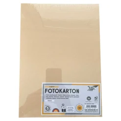 Fotokarton DIN A4 chamois