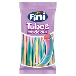 Fruchtgummi Fini Tubes inside out Rainbow