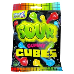 Fruchtgummi Sour Gummy Cubes