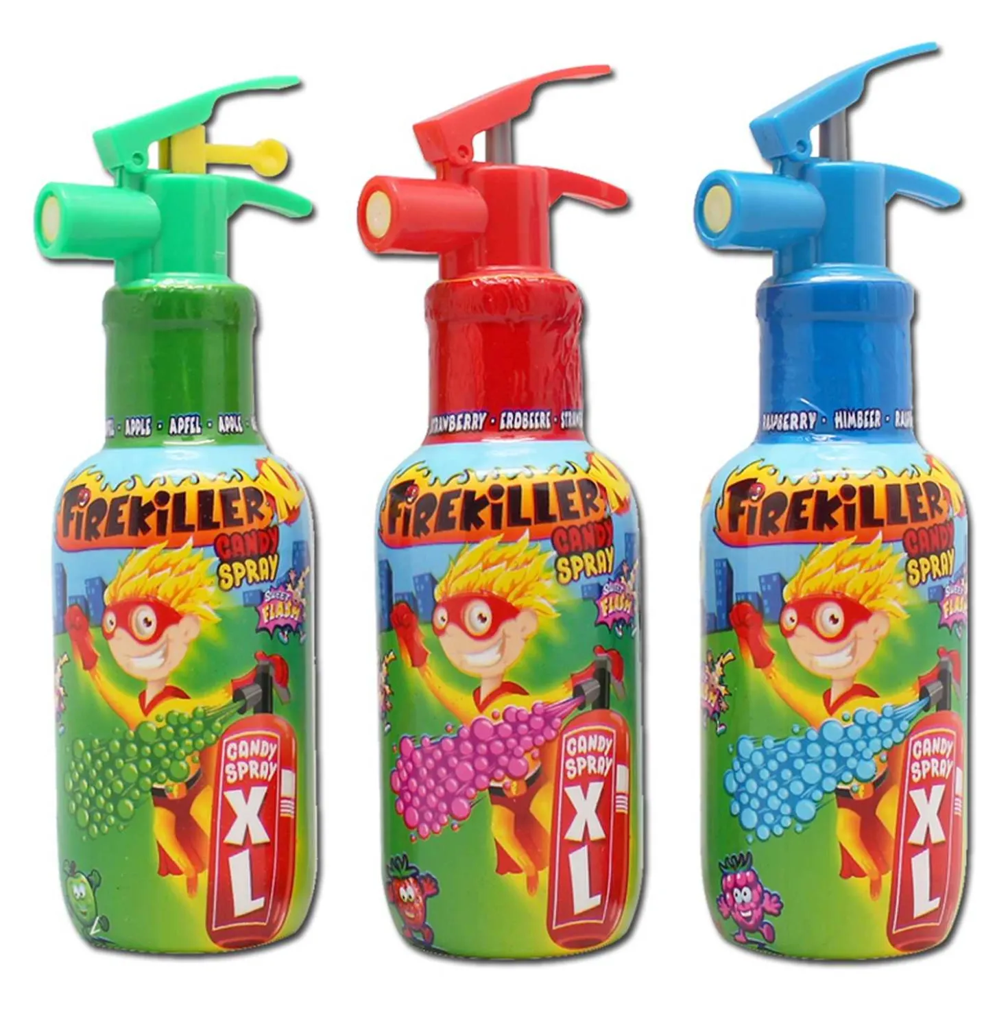 Fruchtspray Feuerlöscher