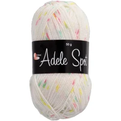 Garn Adele Spot /rosé/mint, gelb, 50 g