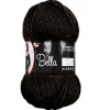 Garn Bella, schwarz, 50 g