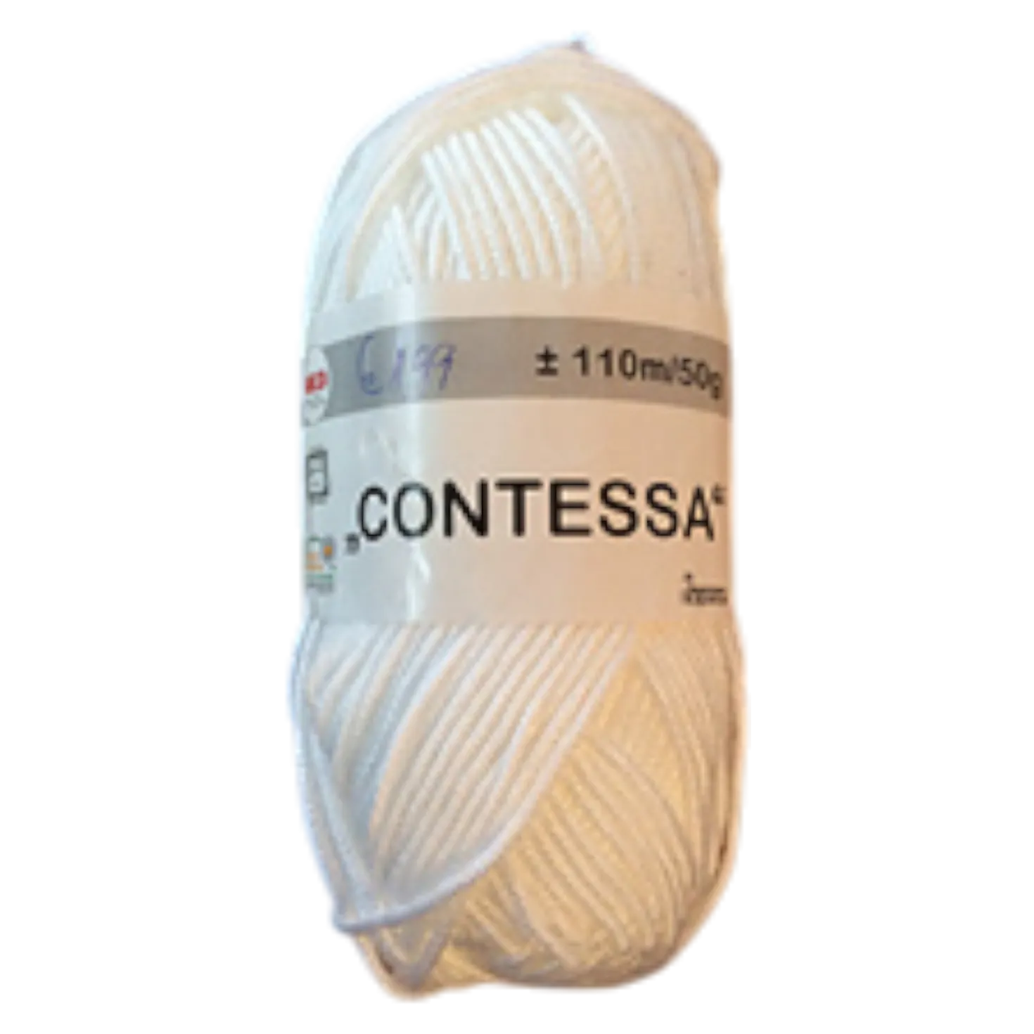 Garn Contessa, weiß