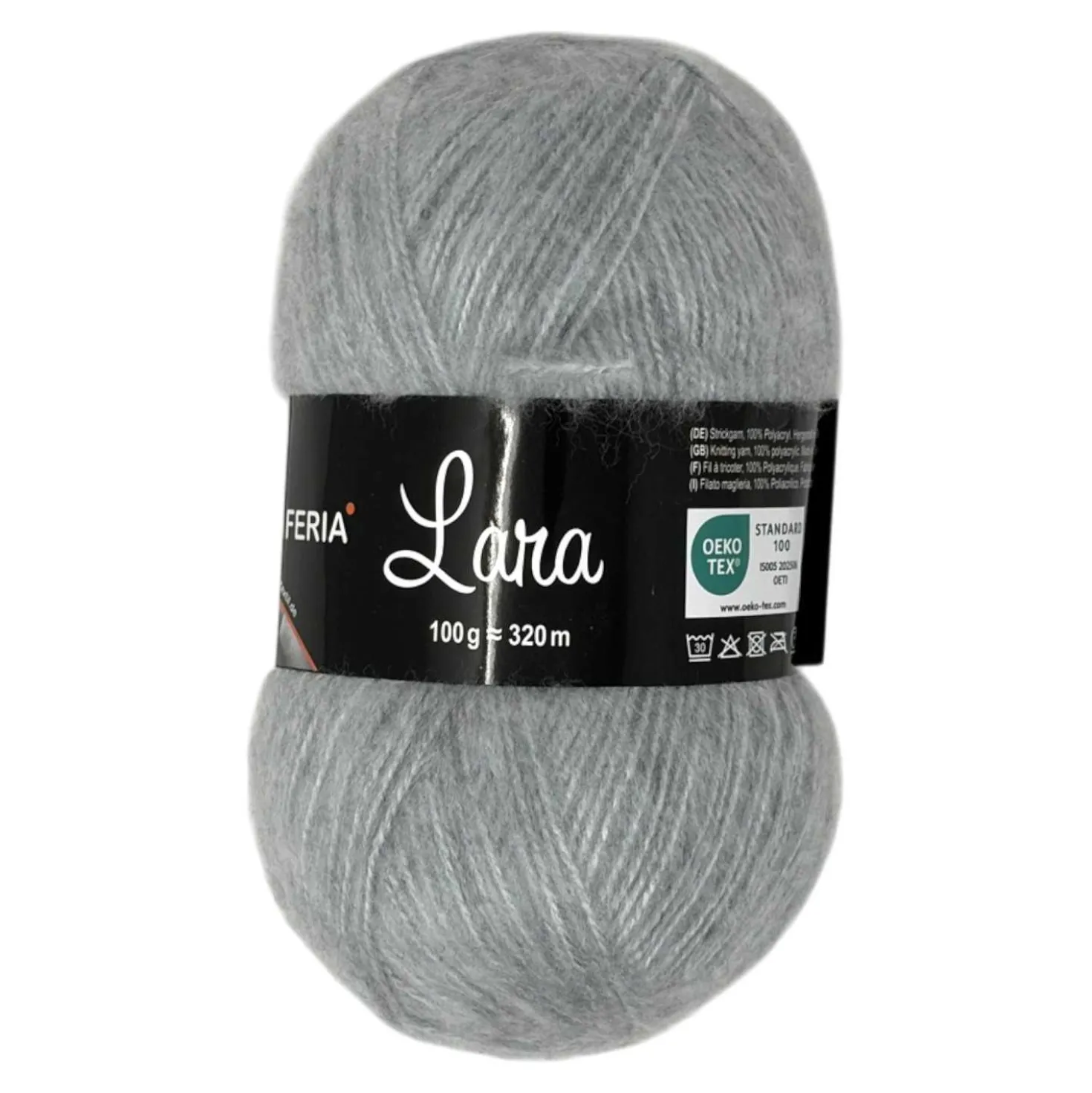 Garn Lara grau