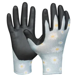Gartenhandschuh Gardeluxe Daisy Größe 7, schwarz