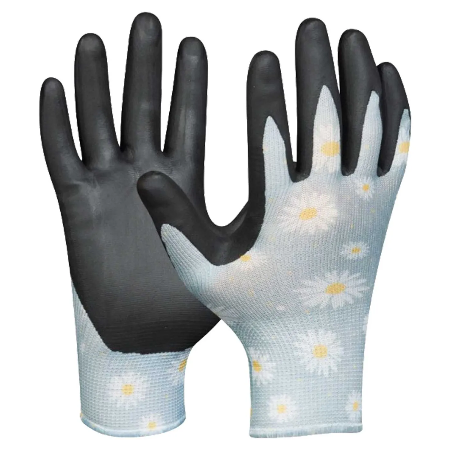 Gartenhandschuh Gardeluxe Daisy Größe 7, schwarz