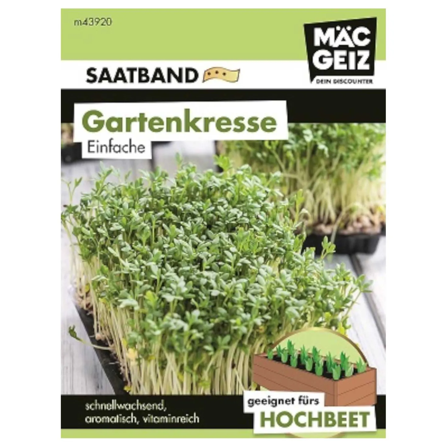Gartenkresse Sämereien einfache