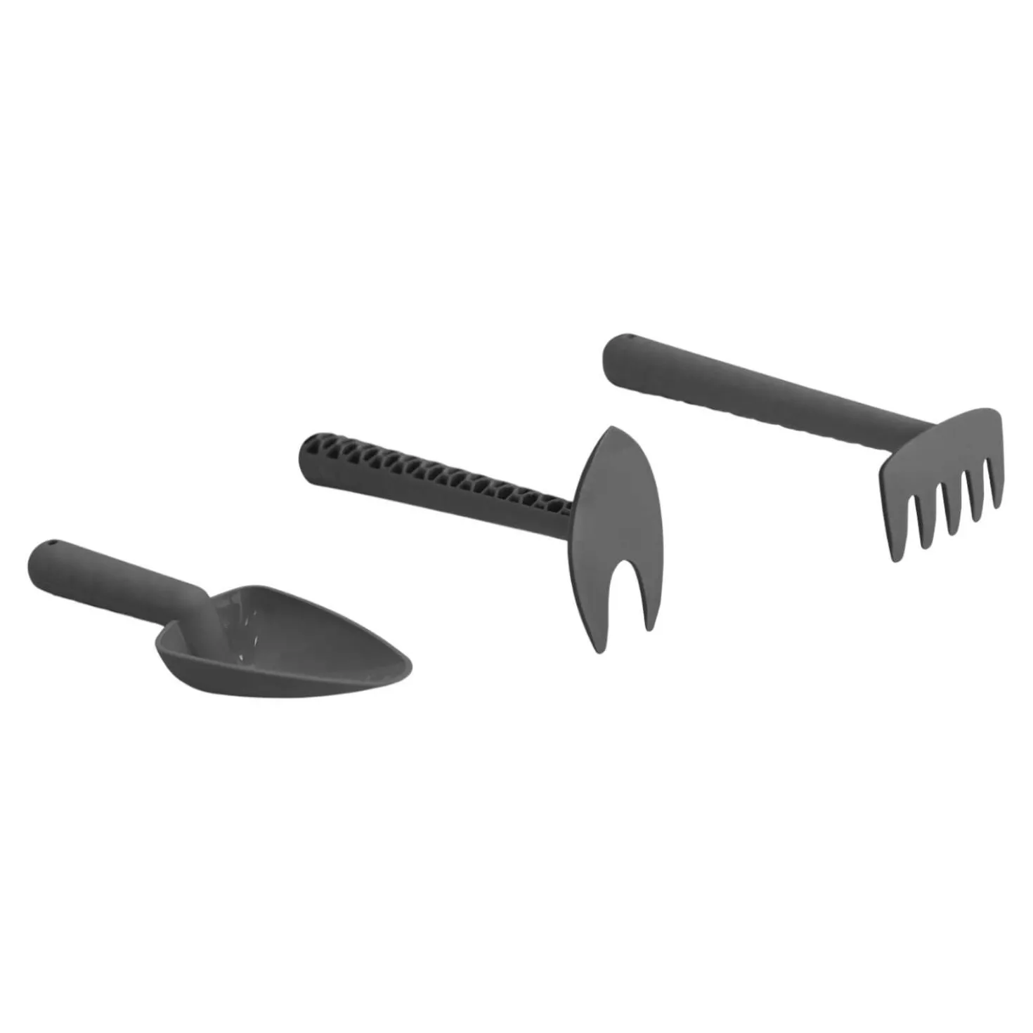 Gartenwerkzeug Set, anthrazit