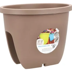 Geländerkasten taupe, 30 cm