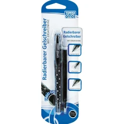 Gelschreiber mit Ersatzmine, Ergo-Grip, radierbar