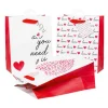 Geschenktüte A5, Love, UV-Prägung