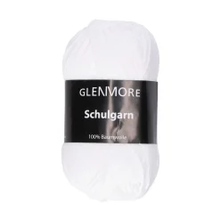 GLENMORE Schulgarn, weiß