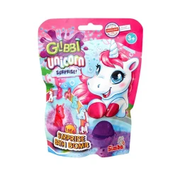 Glibbi Badebombe Einhorn+Figur