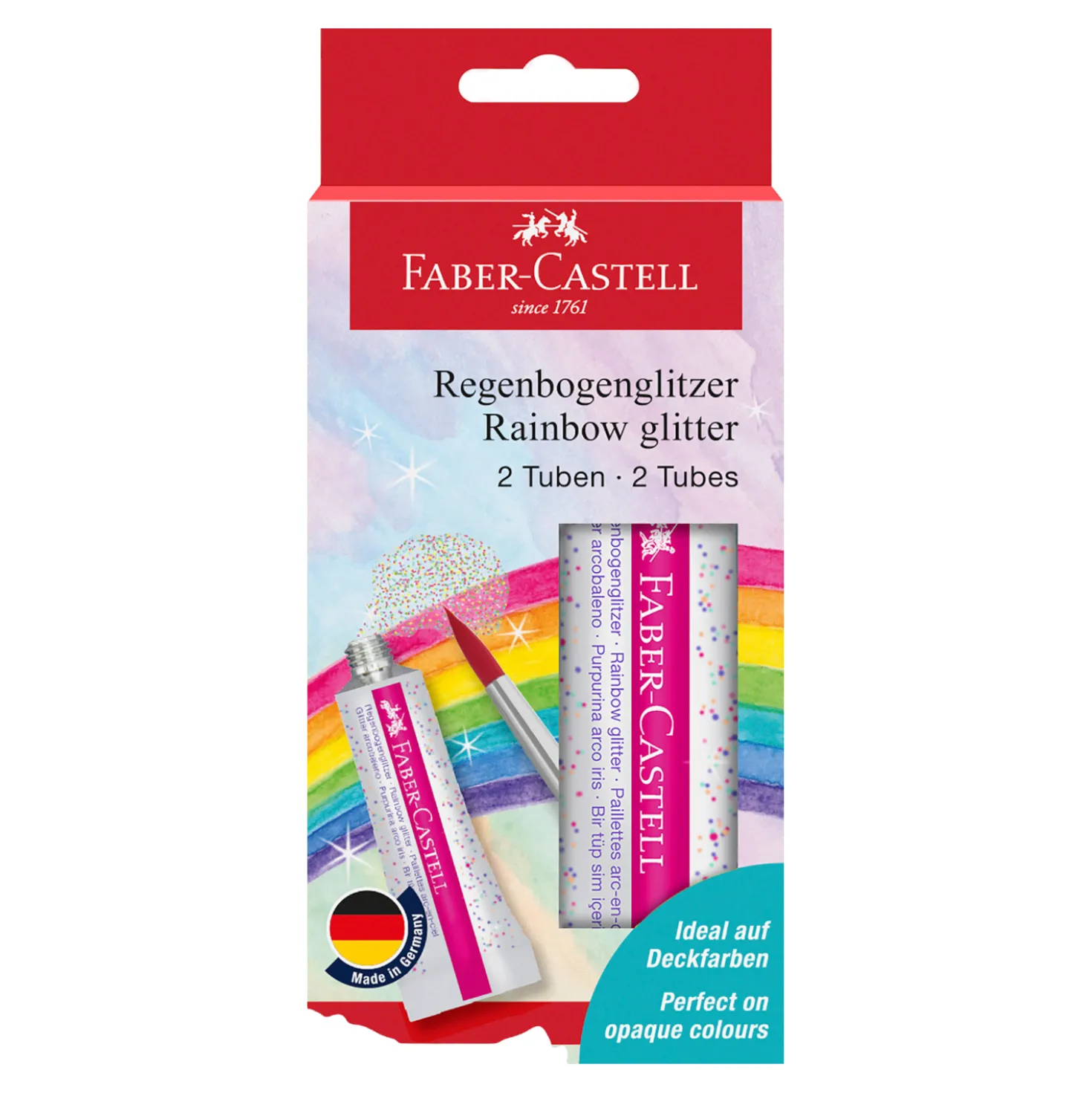Glitzer-Gelfarbe Rainbow