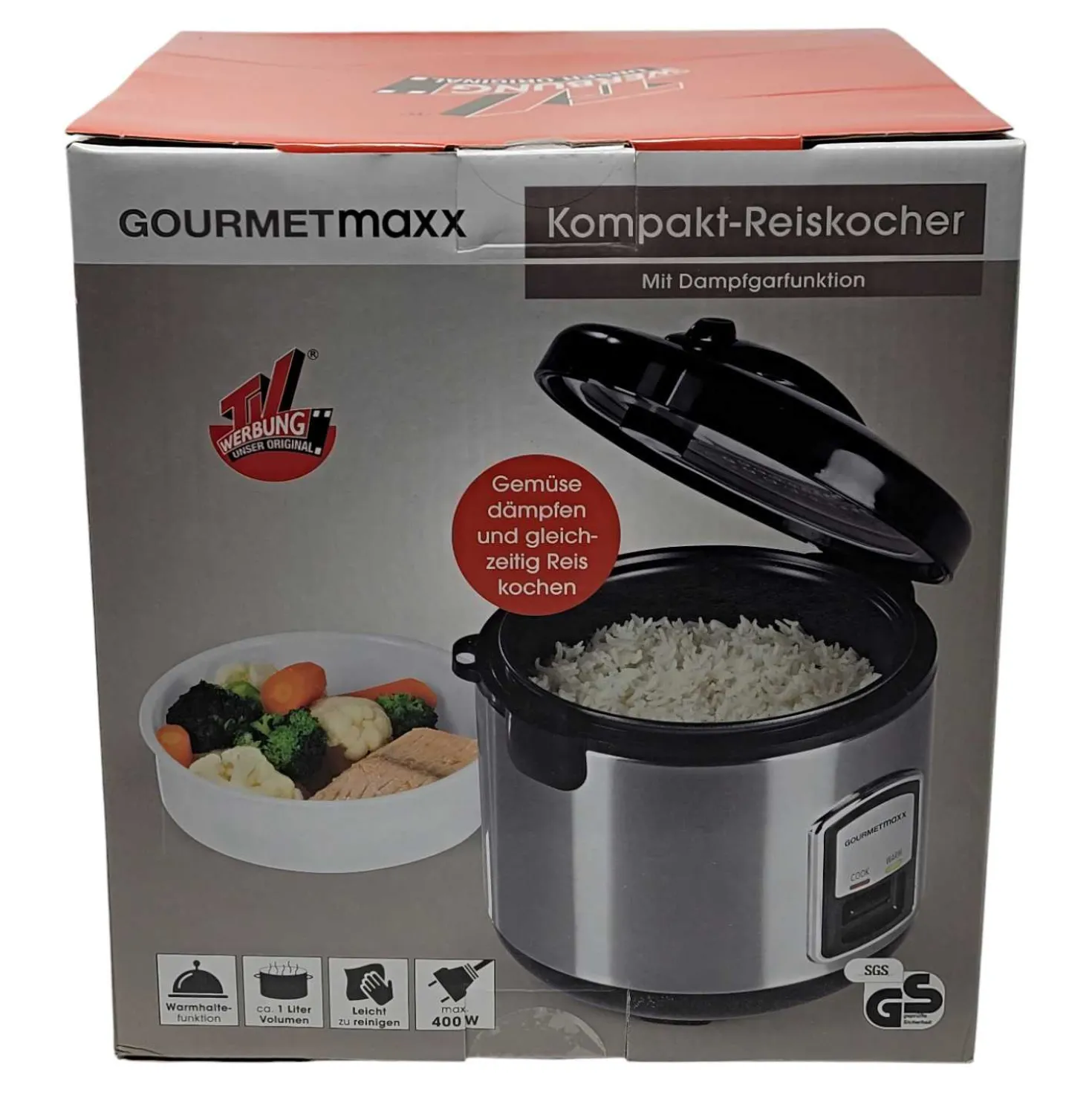 Gourmetmaxx Reiskocher+Gartopf