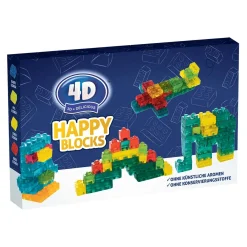 Happy Blocks 4D Fruchtgummi, 100 g