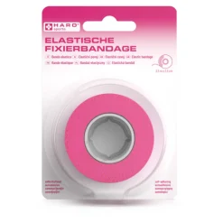 HARO Bandage, elastisch, pink, 2,5 x 2,5 cm