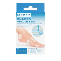 HARO, Blasenpflaster, transparent, 6 Stück