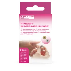 HARO Finger-Ringe Massage, 5-teilig