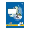 Heft A4 Nr. rautiert mit Rand, 80 g, 16 Blatt