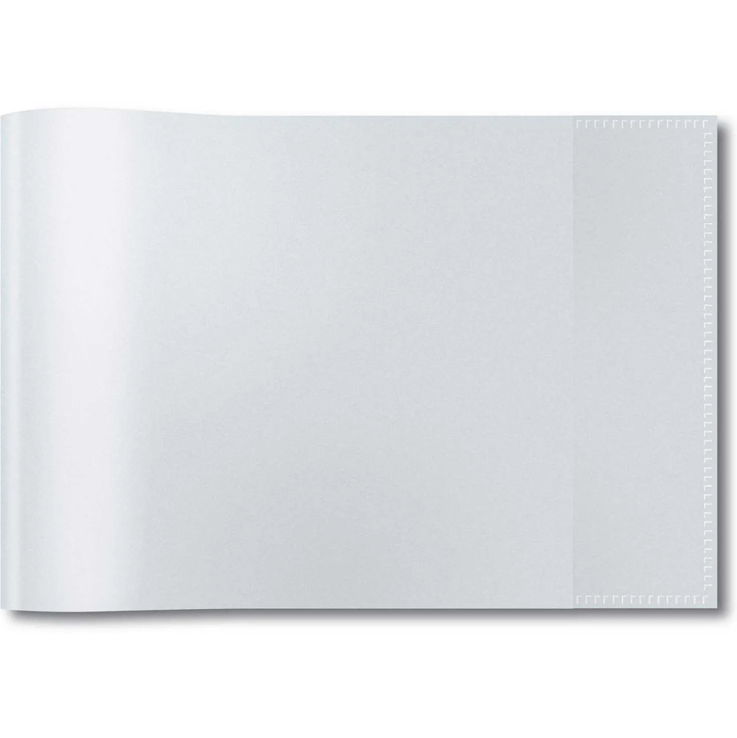 Heftumschlag DIN A5 quer farblos transparent